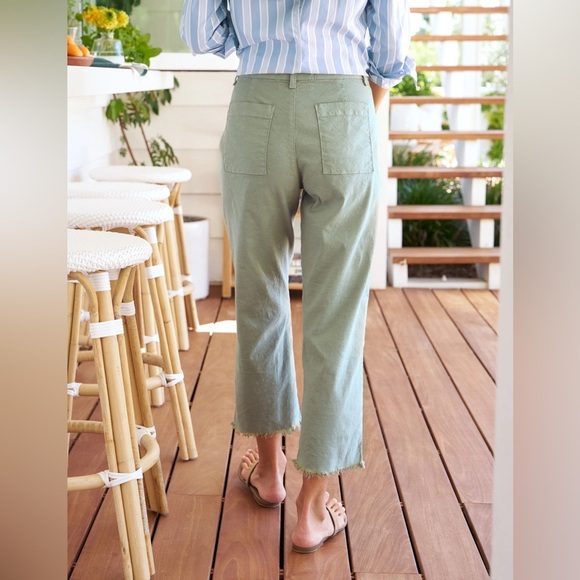 Frank & Eileen Kinsale Pants Green Size 10 - Picture 7 of 7